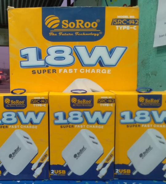 18 Watt 6 Months Type C Guarantee Charger