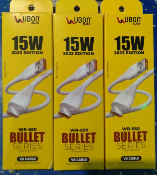 15 Watts Micro USB Cable with 6 Months Guarantee